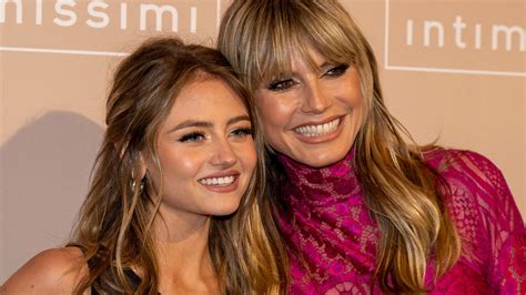 heidi klum and daughter nude|Heidi Klum films daughter Leni in see